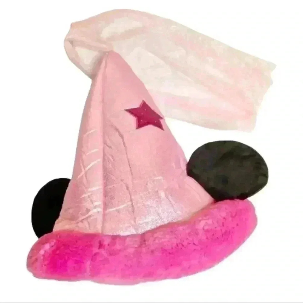 Disney Pink and Black Minnie Mouse Hat
